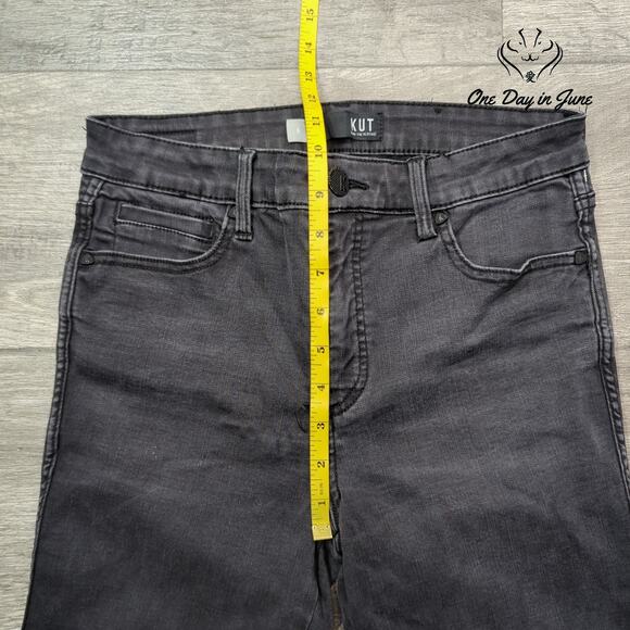 Kut from the Kloth Gray Skinny Jeans - Picture 4 of 6